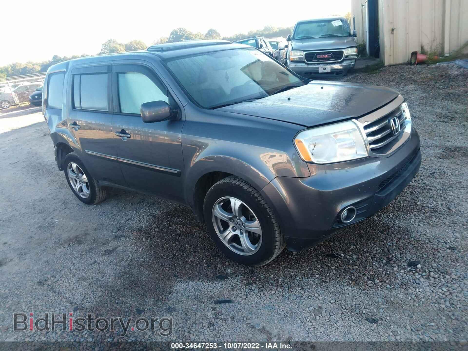 Фотография 5FNYF3H55EB006937 - HONDA PILOT 2014