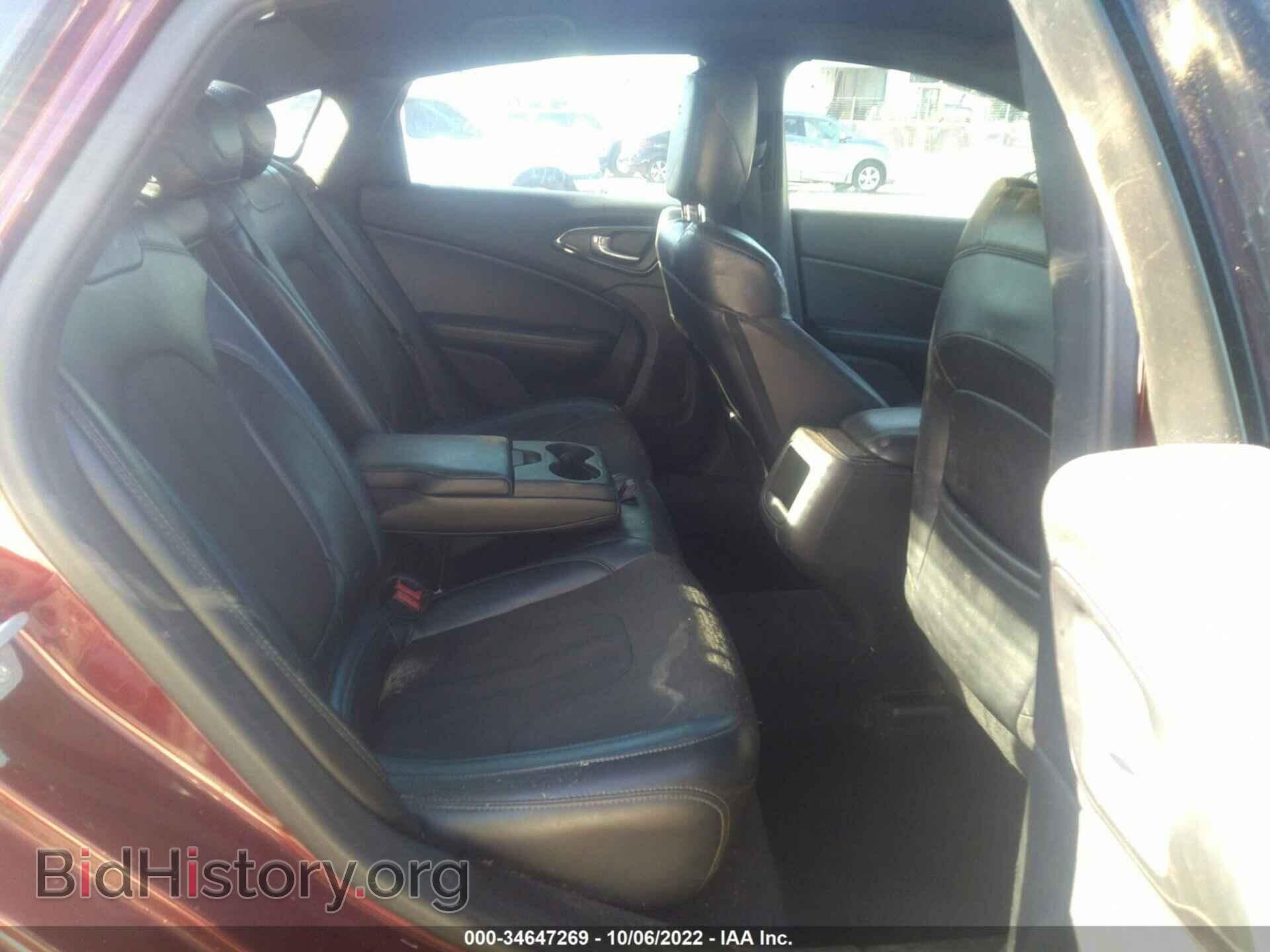 2015 CHRYSLER 200 - VIN: 1C3CCCBB0FN622084 - Фото 8