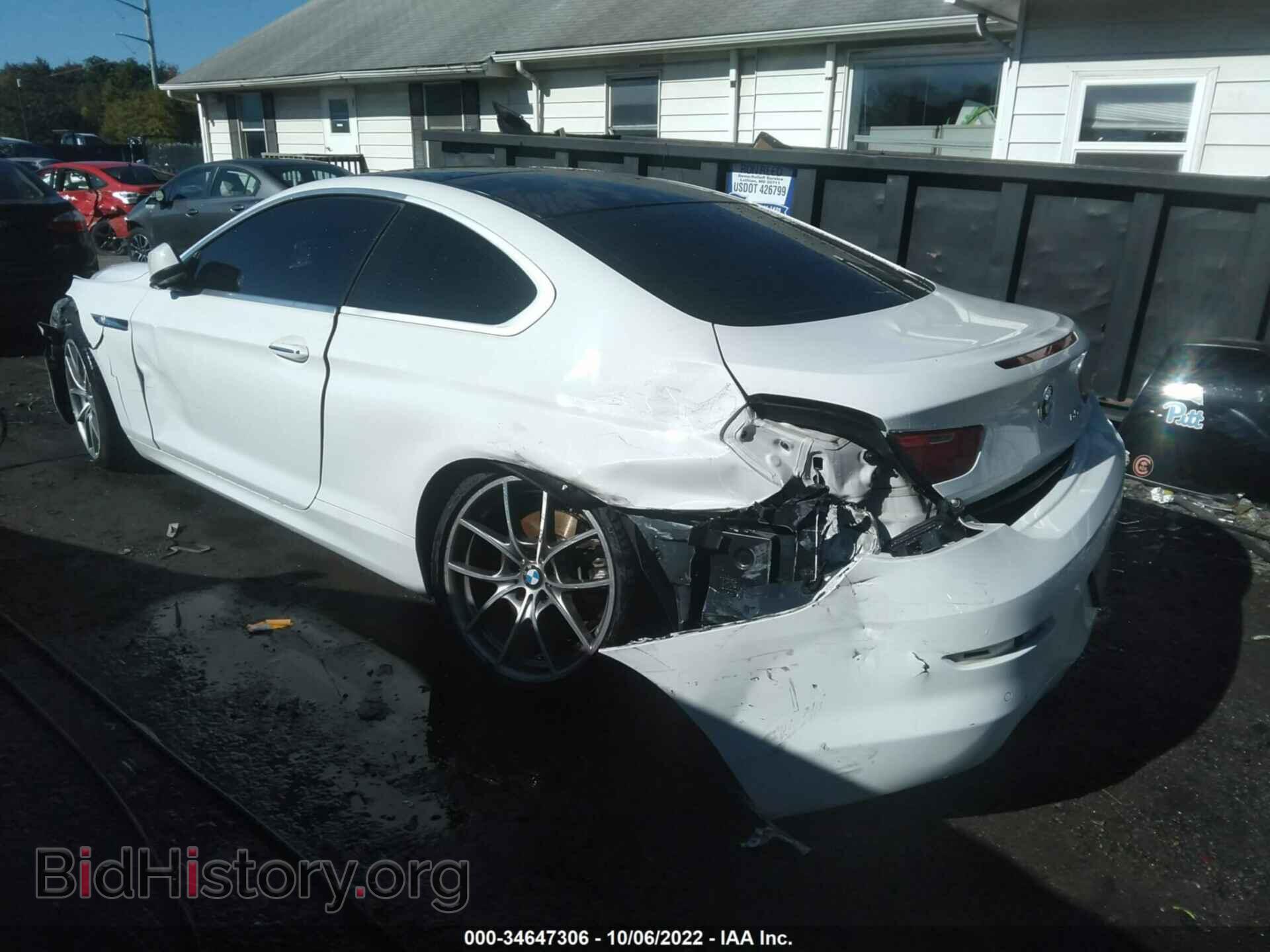 2012 BMW 6 SERIES - VIN: WBALX3C51CDV77826 - Фото 3