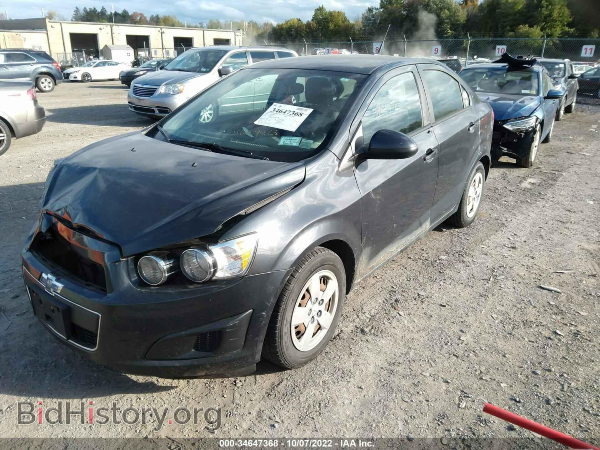 2014 CHEVROLET SONIC - VIN: 1G1JA5SH0E4237193 - Фото 2