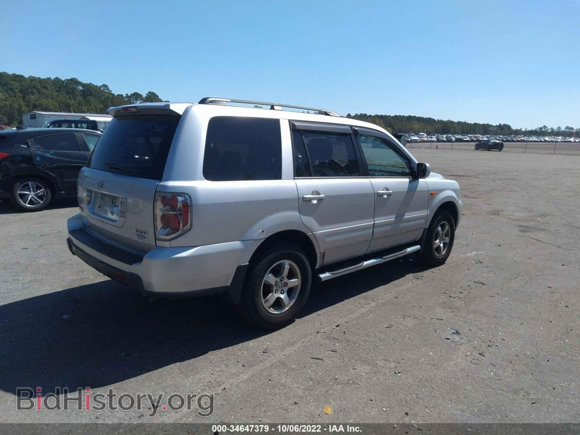 2006 HONDA PILOT - VIN: 2HKYF18706H528562 - Фото 4