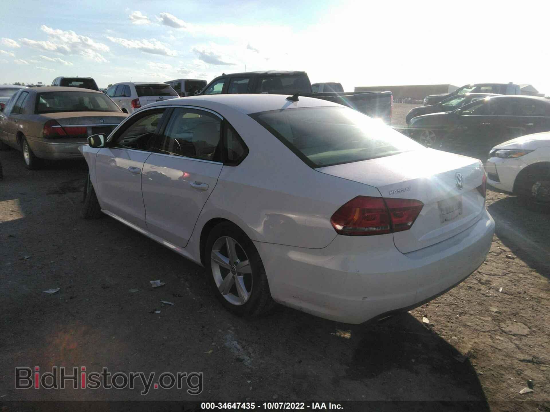 2013 VOLKSWAGEN PASSAT - VIN: 1VWBH7A36DC046534 - Фото 3