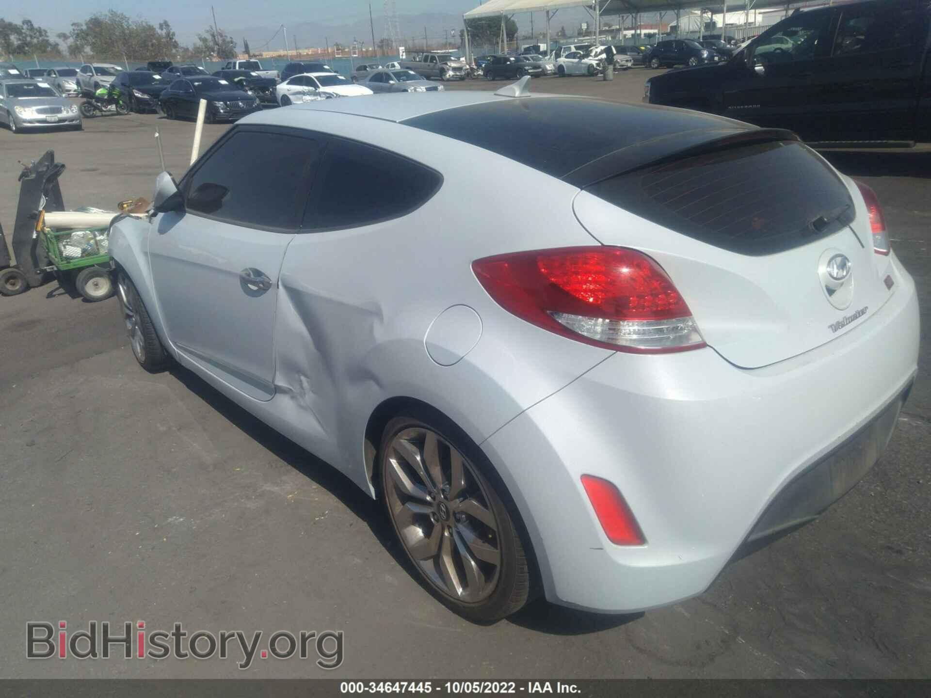 2015 HYUNDAI VELOSTER - VIN: KMHTC6AD7FU222315 - Фото 3