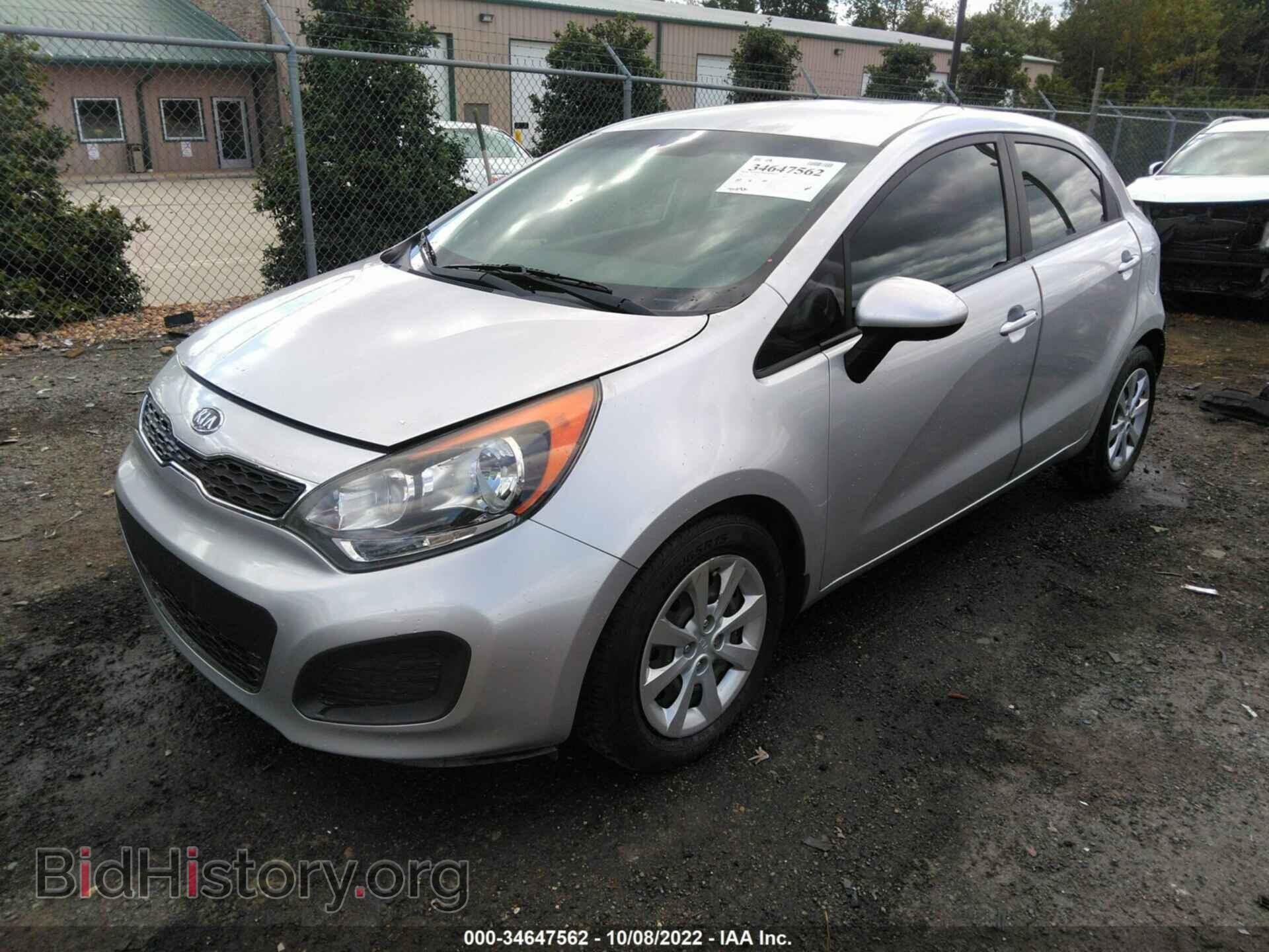 2014 KIA RIO - VIN: KNADN5A39E6324011 - Фото 2