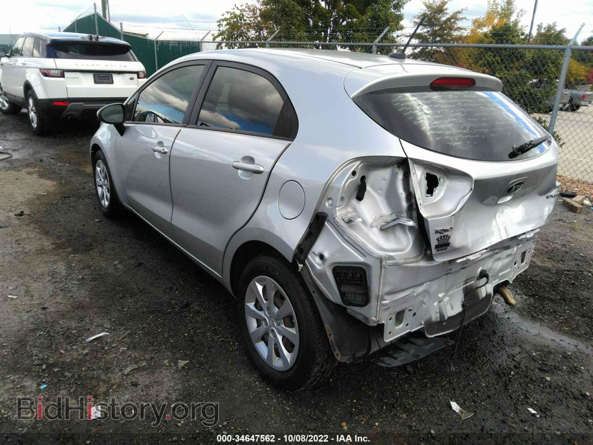 2014 KIA RIO - VIN: KNADN5A39E6324011 - Фото 3