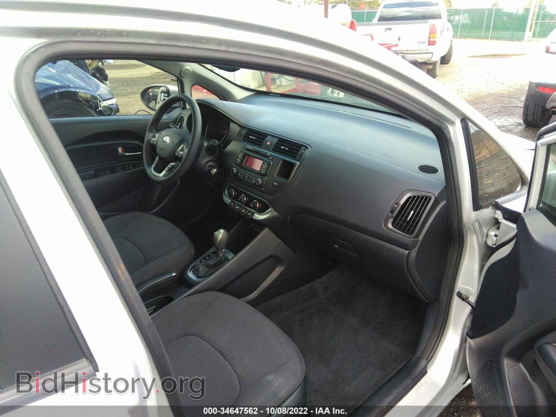 2014 KIA RIO - VIN: KNADN5A39E6324011 - Фото 5