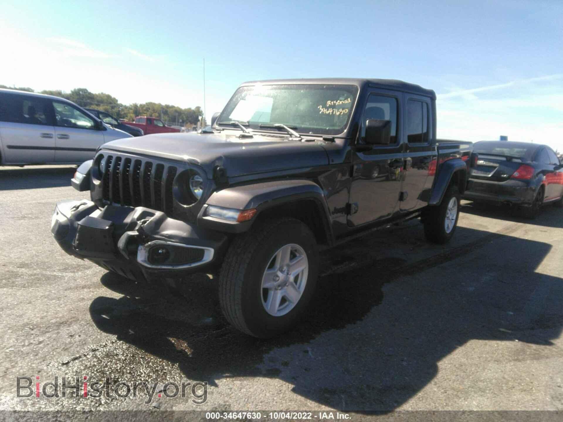 2022 JEEP GLADIATOR - VIN: 1C6HJTAG7NL112837 - Фото 2