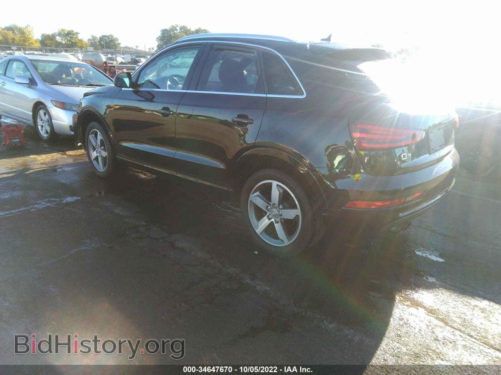 2015 AUDI Q3 - VIN: WA1BFCFSXFR010180 - Фото 3