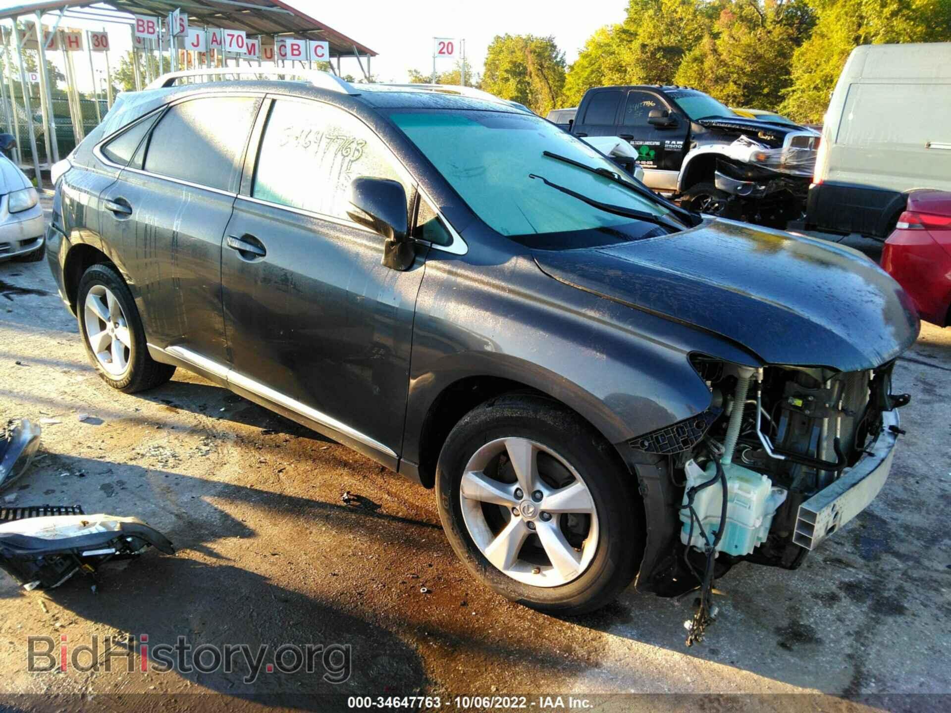 Photo 2T2BK1BA0BC112915 - LEXUS RX 350 2011