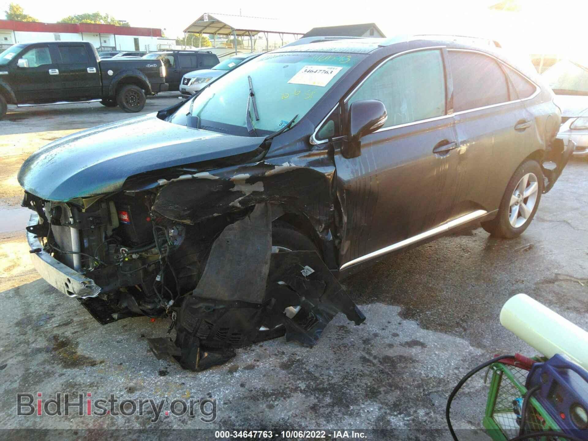 2011 LEXUS RX 350 - VIN: 2T2BK1BA0BC112915 - Фото 2