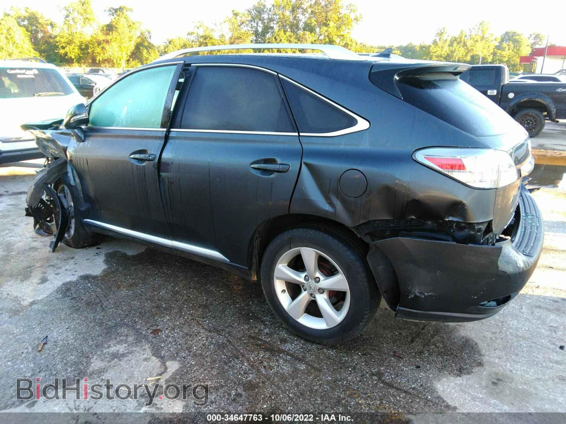 2011 LEXUS RX 350 - VIN: 2T2BK1BA0BC112915 - Фото 3