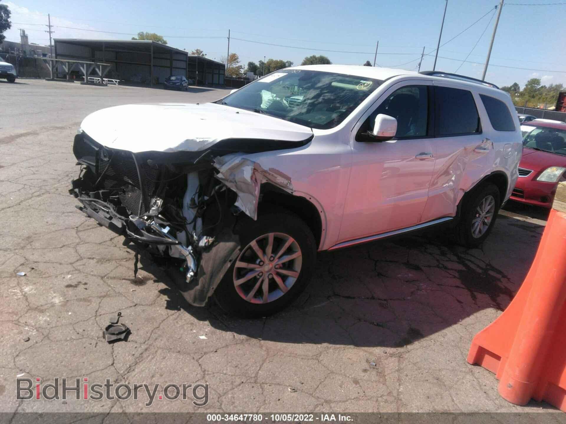 2017 DODGE DURANGO - VIN: 1C4RDJAG0HC709650 - Фото 2