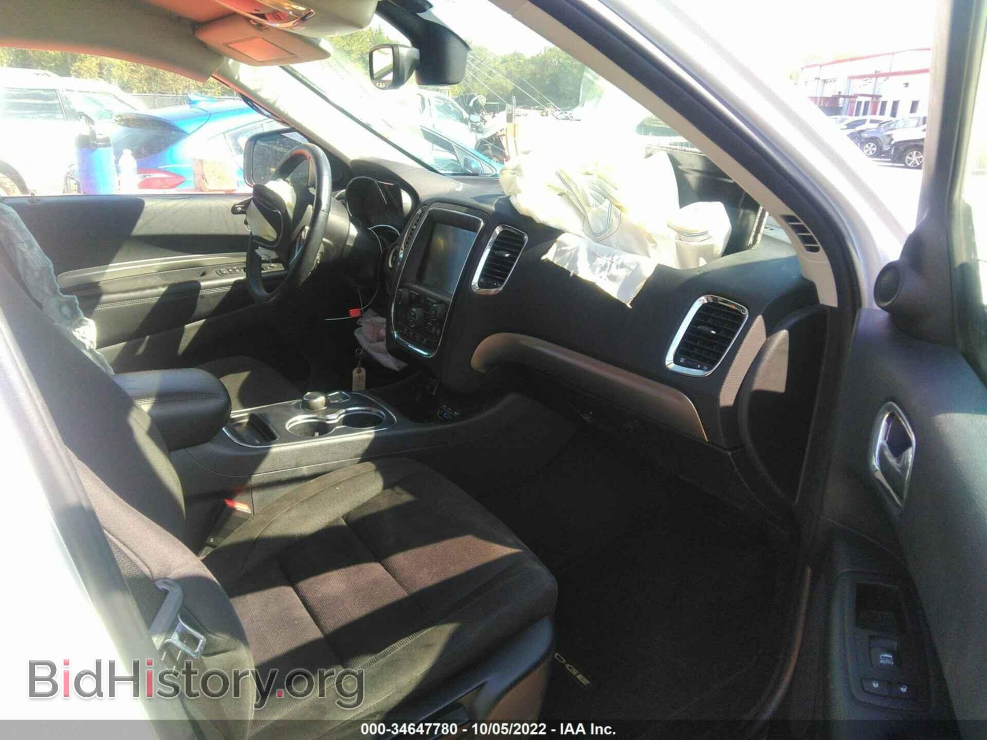 2017 DODGE DURANGO - VIN: 1C4RDJAG0HC709650 - Фото 5