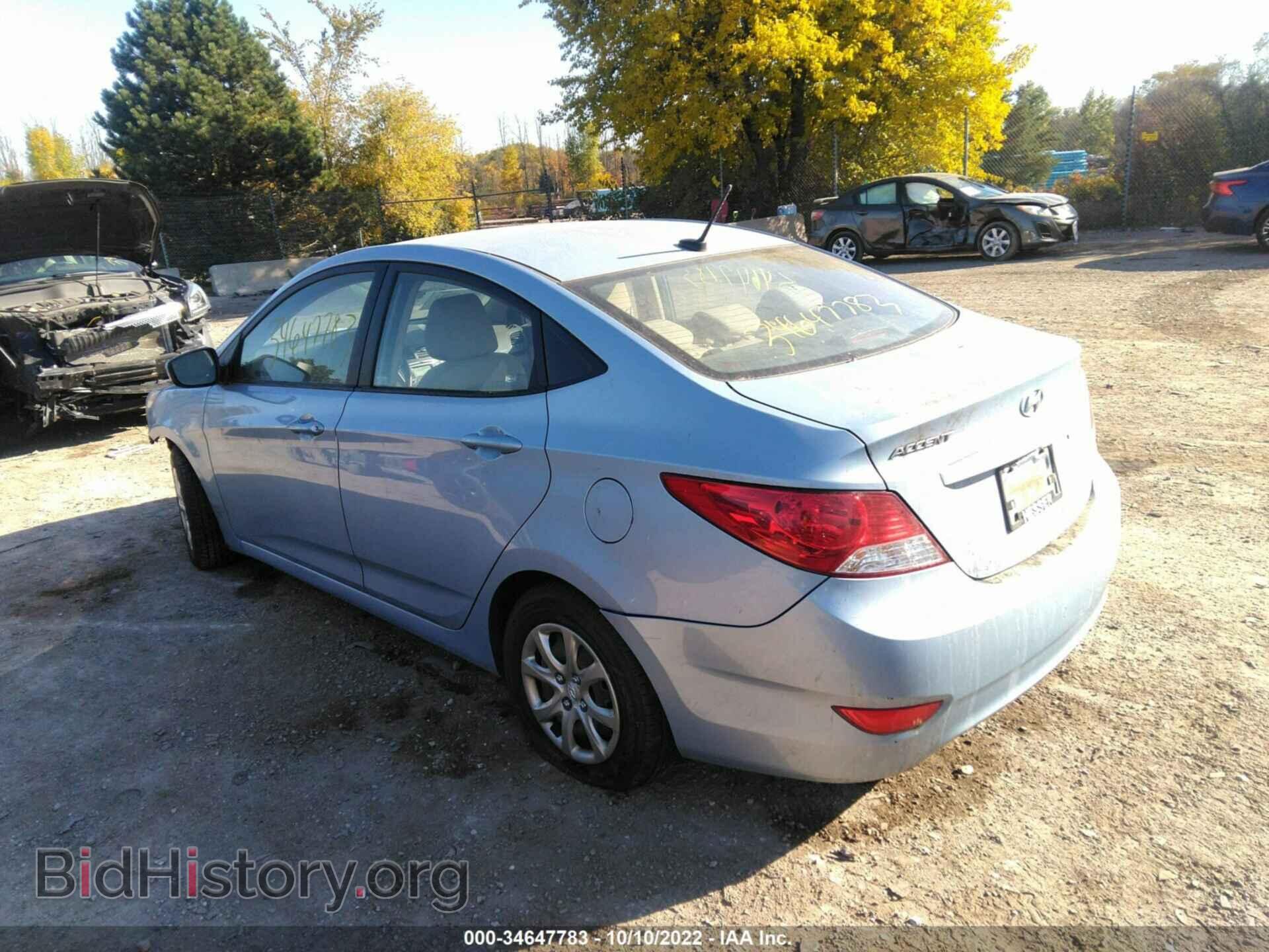 2012 HYUNDAI ACCENT - VIN: KMHCT4AE7CU142795 - Фото 3