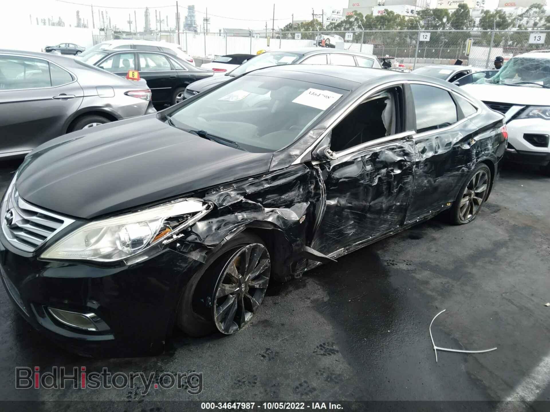 2012 HYUNDAI AZERA - VIN: KMHFH4JG9CA190719 - Фото 6