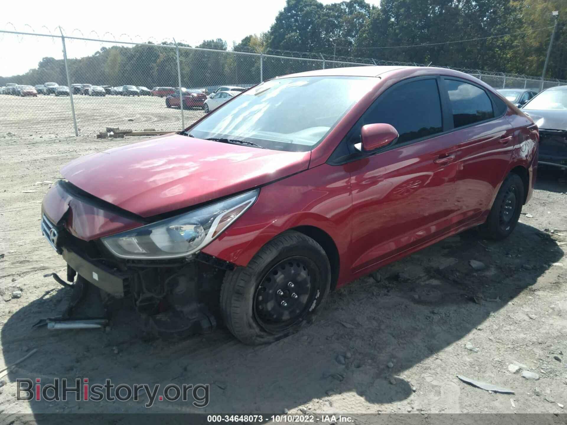 2019 HYUNDAI ACCENT - VIN: 3KPC24A37KE065686 - Фото 2