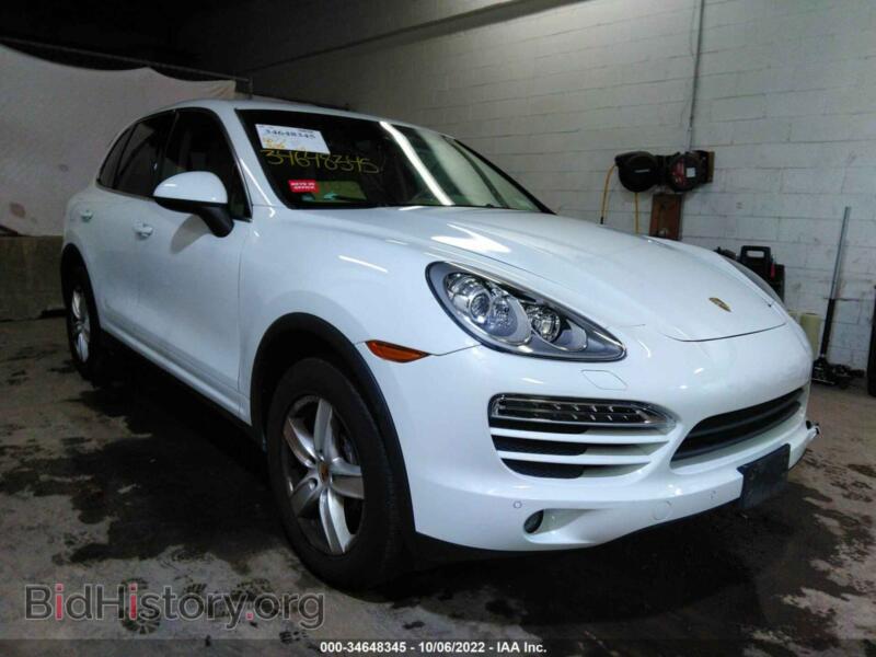 2013 Porsche CAYENNE (VIN WP1AA2A27DLA19659) — фото 1 из 11, IAAI, повреждение: передняя часть