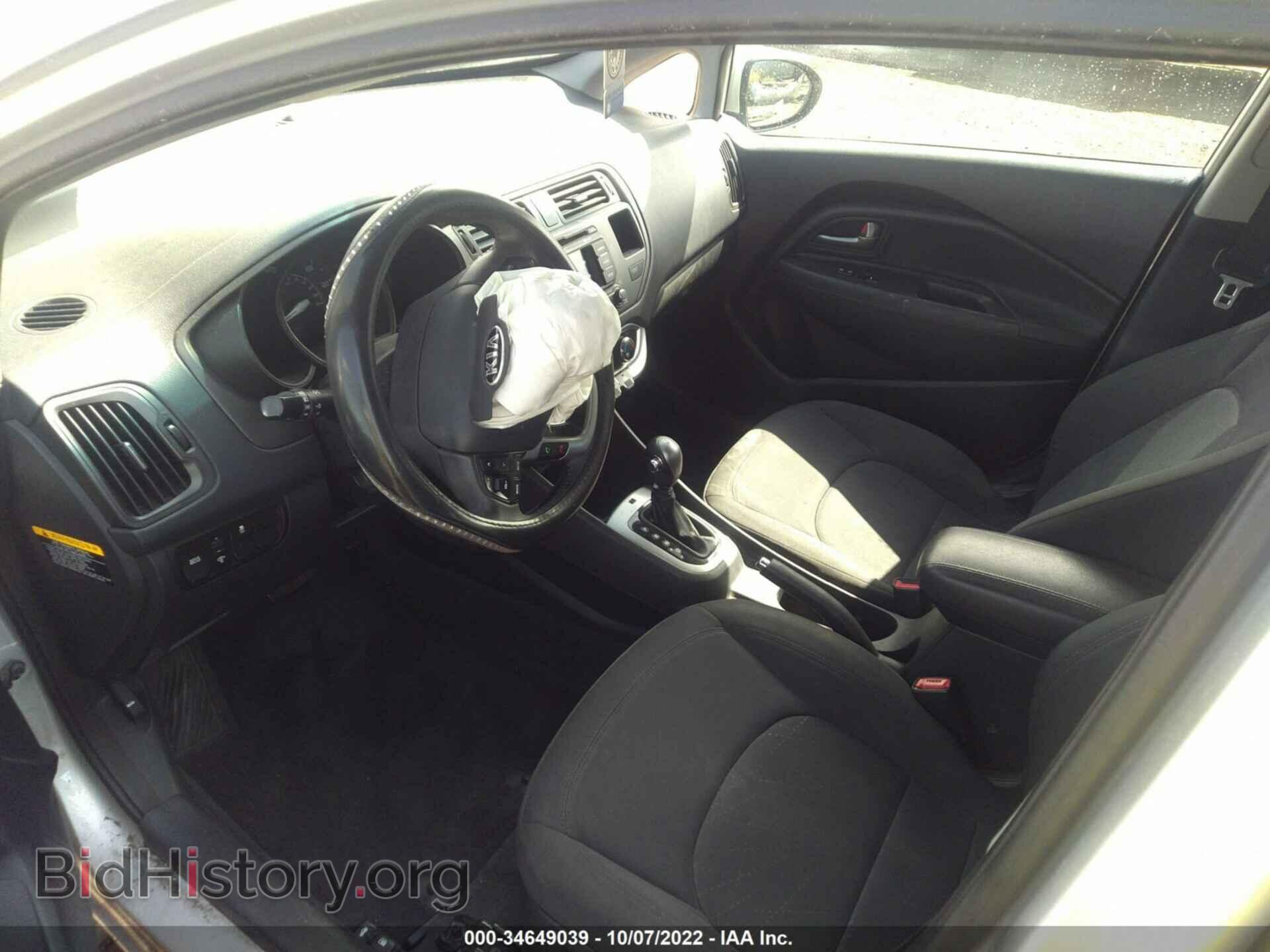 2013 KIA RIO - VIN: KNADN4A35D6207700 - Фото 5