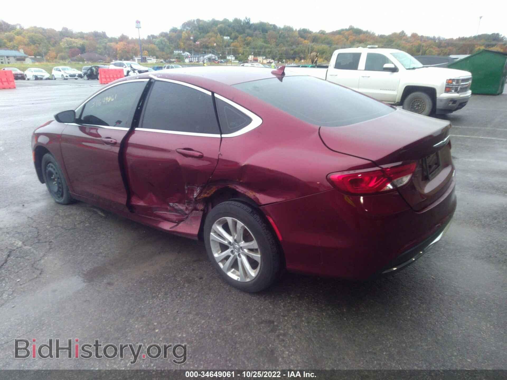 2017 CHRYSLER 200 - VIN: 1C3CCCAB3HN510335 - Фото 3