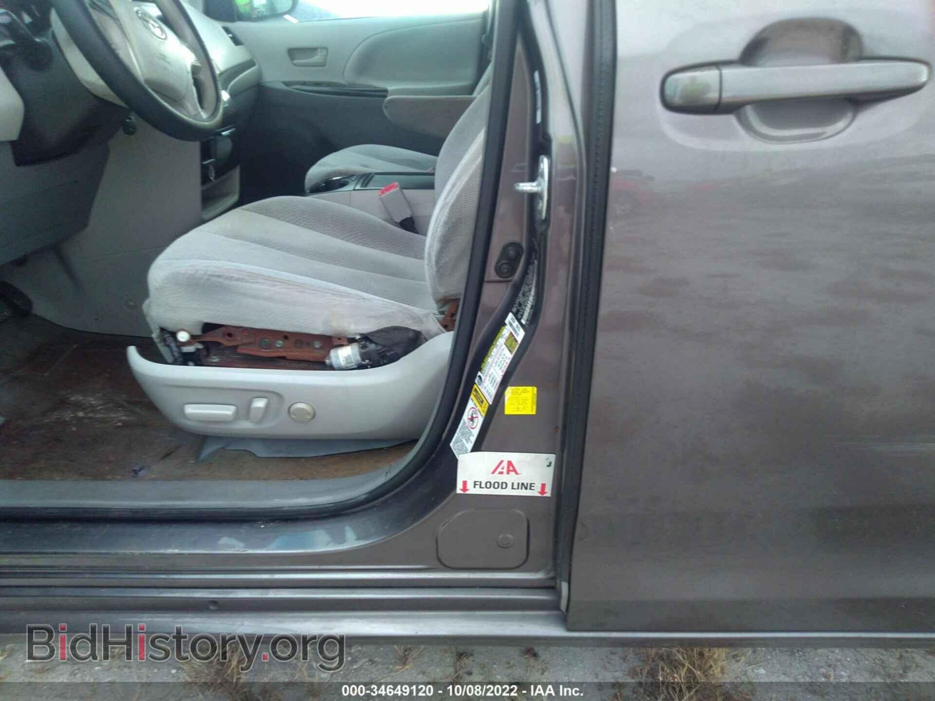 2013 TOYOTA SIENNA - VIN: 5TDKK3DC8DS356059 - Фото 6