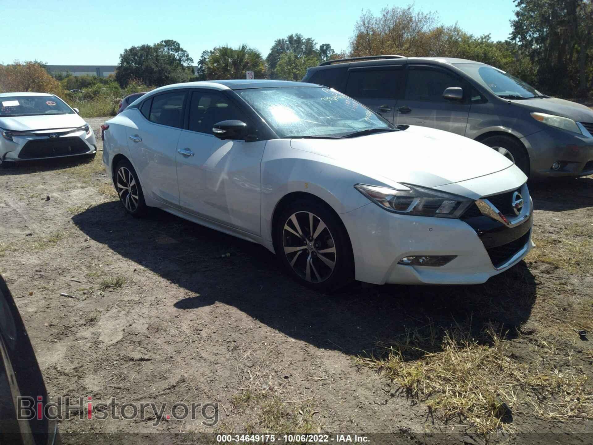 Фотография 1N4AA6AP2HC436218 - NISSAN MAXIMA 2017
