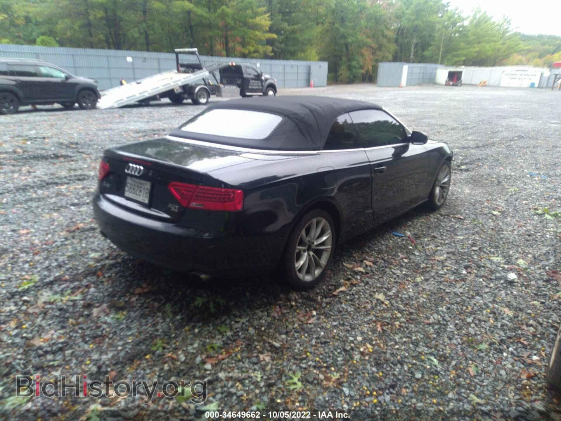 2013 AUDI A5 - VIN: WAUCFAFH9DN003547 - Photo 4