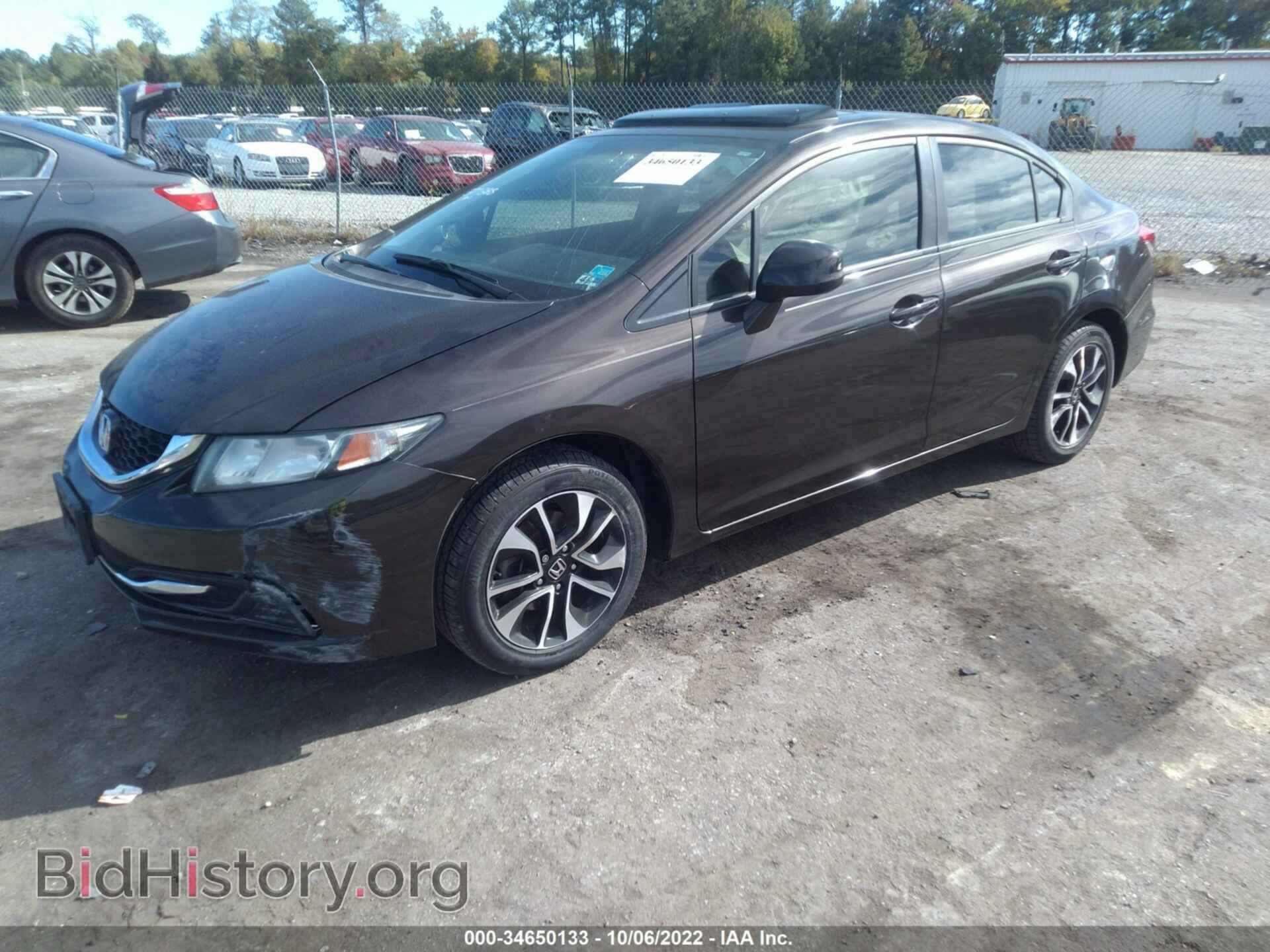 2013 HONDA CIVIC SDN - VIN: 2HGFB2F83DH512237 - Фото 2