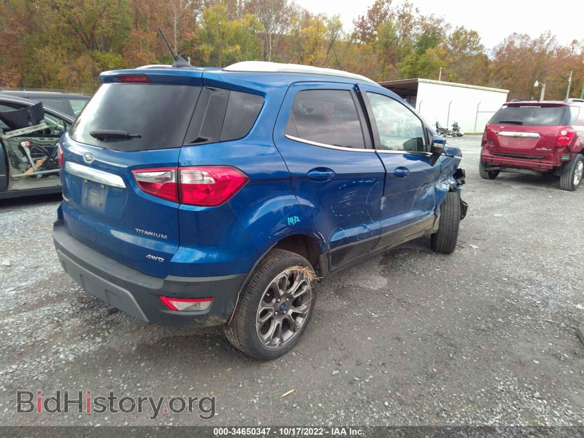 2020 FORD ECOSPORT - VIN: MAJ6S3KL5LC314183 - Фото 4