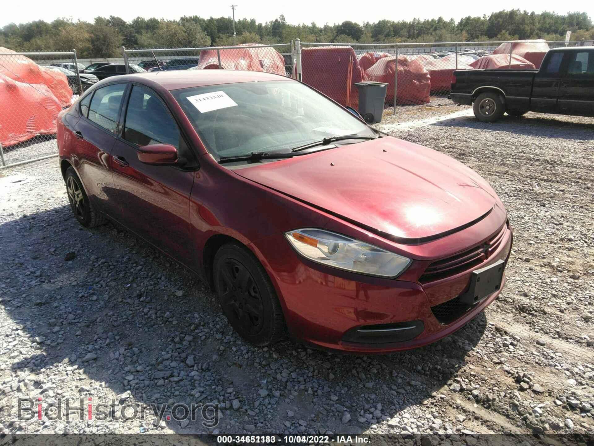 Photo 1C3CDFAA0FD315723 - DODGE DART 2015