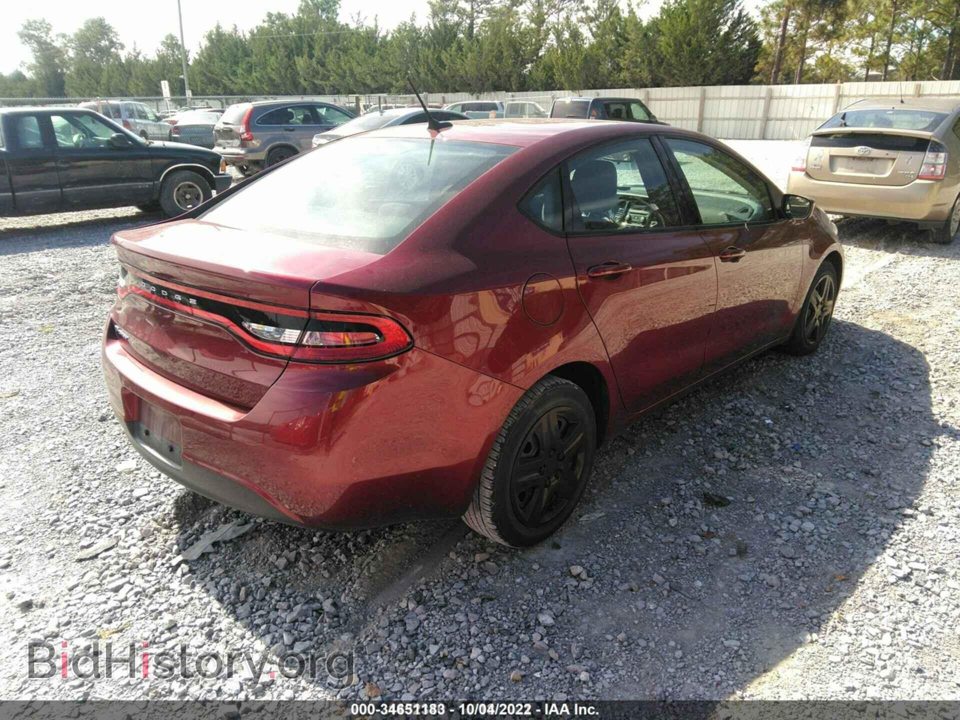 2015 DODGE DART - VIN: 1C3CDFAA0FD315723 - Photo 4