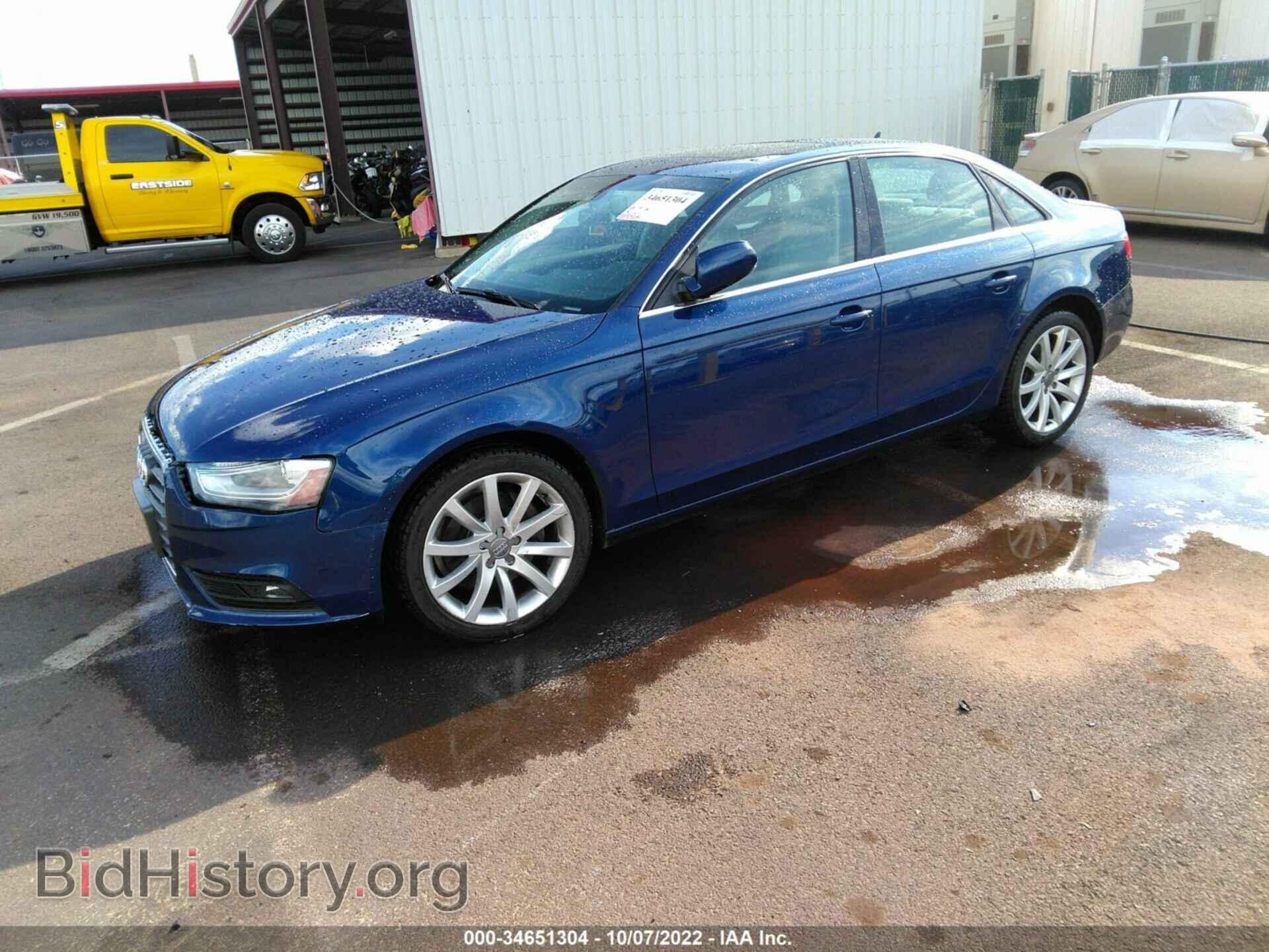 2013 AUDI A4 - VIN: WAUFFAFL6DN020646 - Photo 2
