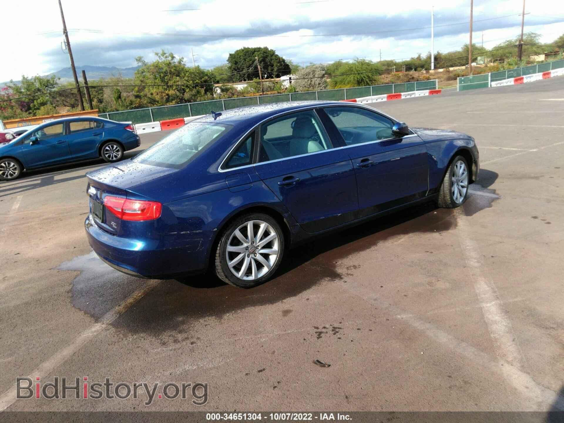 2013 AUDI A4 - VIN: WAUFFAFL6DN020646 - Photo 4