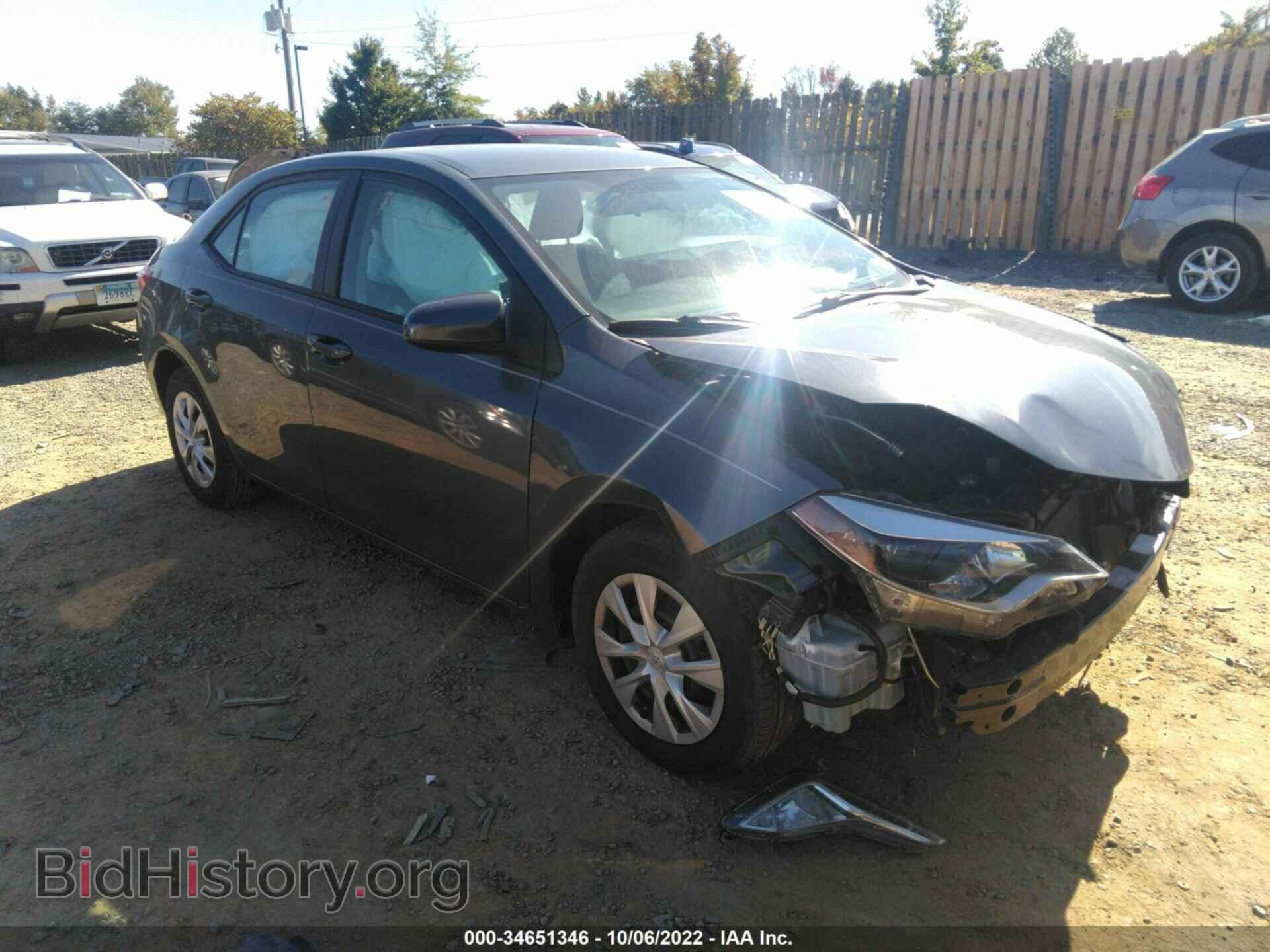 Photo 2T1BPRHE9EC025694 - TOYOTA COROLLA 2014