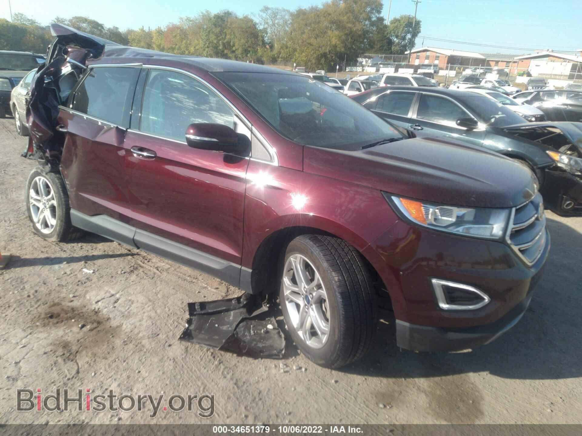 Photo 2FMPK3K86HBB51444 - FORD EDGE 2017