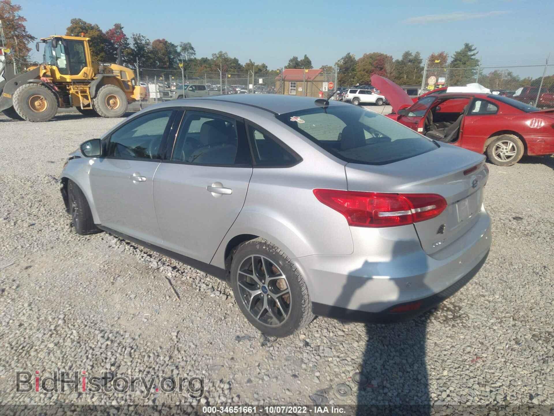 2018 FORD FOCUS - VIN: 1FADP3H26JL292439 - Фото 3