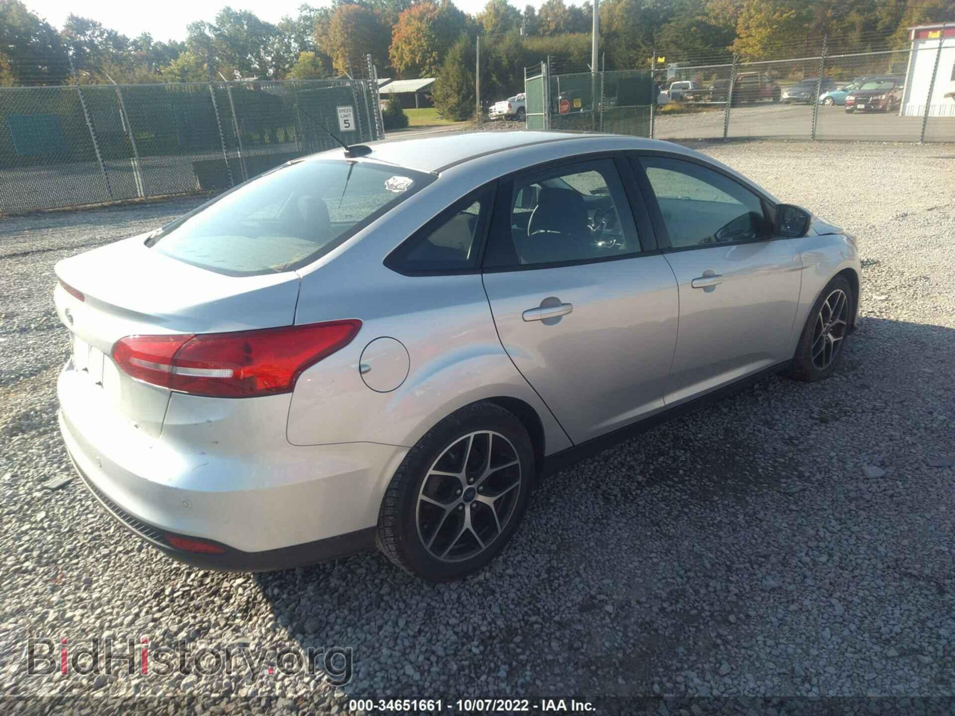 2018 FORD FOCUS - VIN: 1FADP3H26JL292439 - Фото 4
