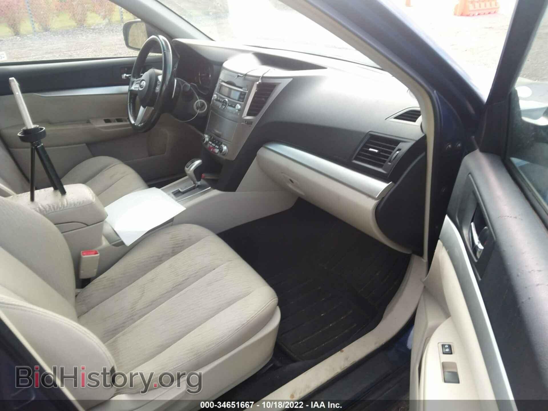 2010 SUBARU OUTBACK - VIN: 4S4BRCCC0A3326821 - Фото 5