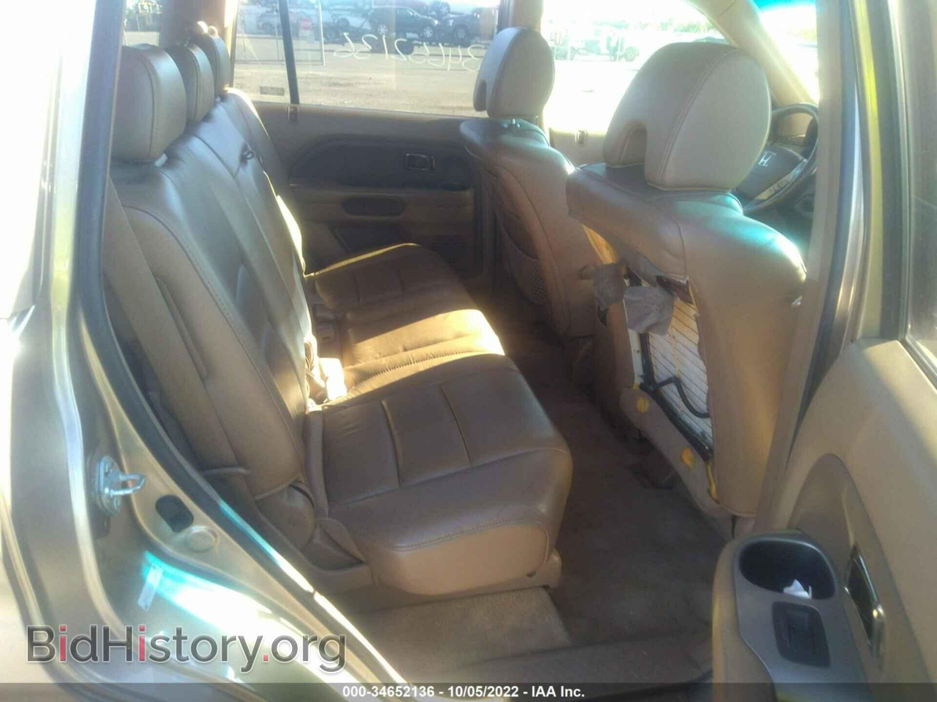 2006 HONDA PILOT - VIN: 5FNYF18516B010084 - Фото 8