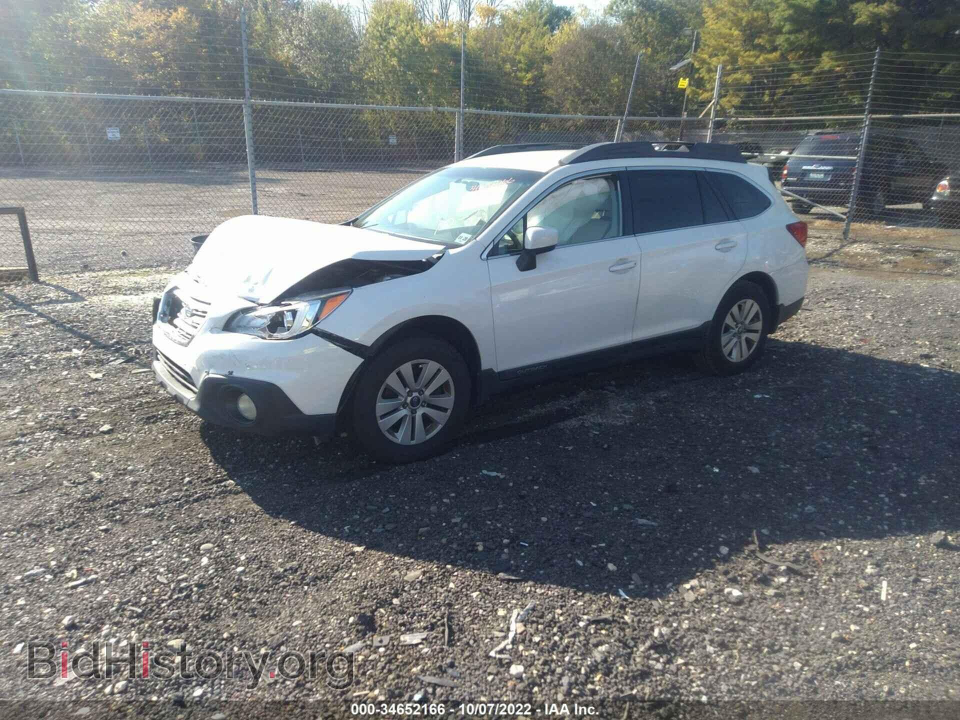 2015 SUBARU OUTBACK - VIN: 4S4BSACC4F3264288 - Фото 2