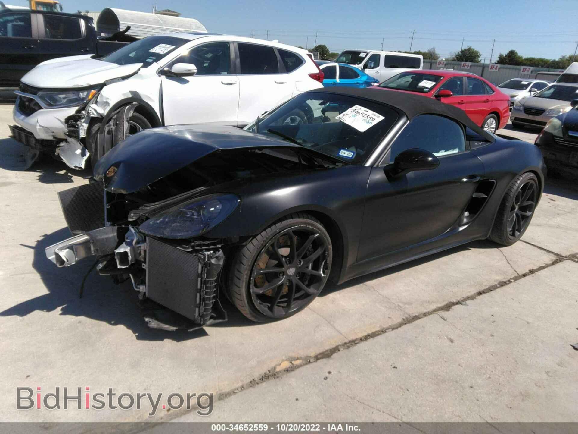 2020 PORSCHE 718 SPYDER - VIN: WP0CC2A8XLS240167 - Фото 2