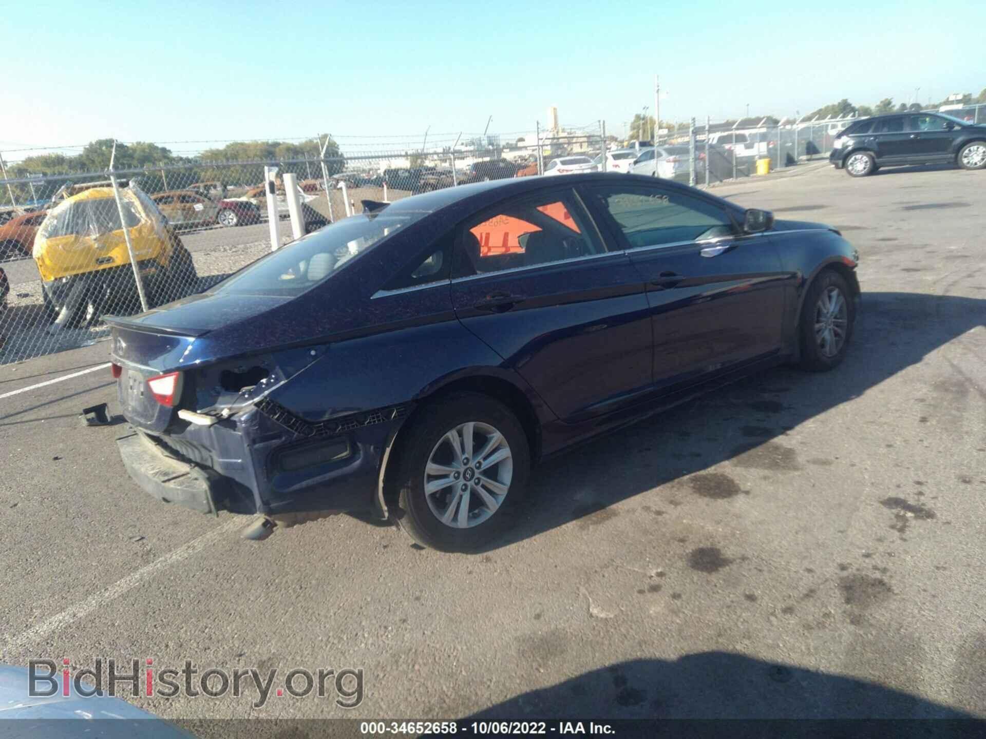 2013 HYUNDAI SONATA - VIN: 5NPEB4AC4DH526432 - Фото 4