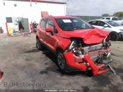 2020 Ford ECOSPORT Titanium, красный — VIN MAJ6S3KL3LC363964, IAAI