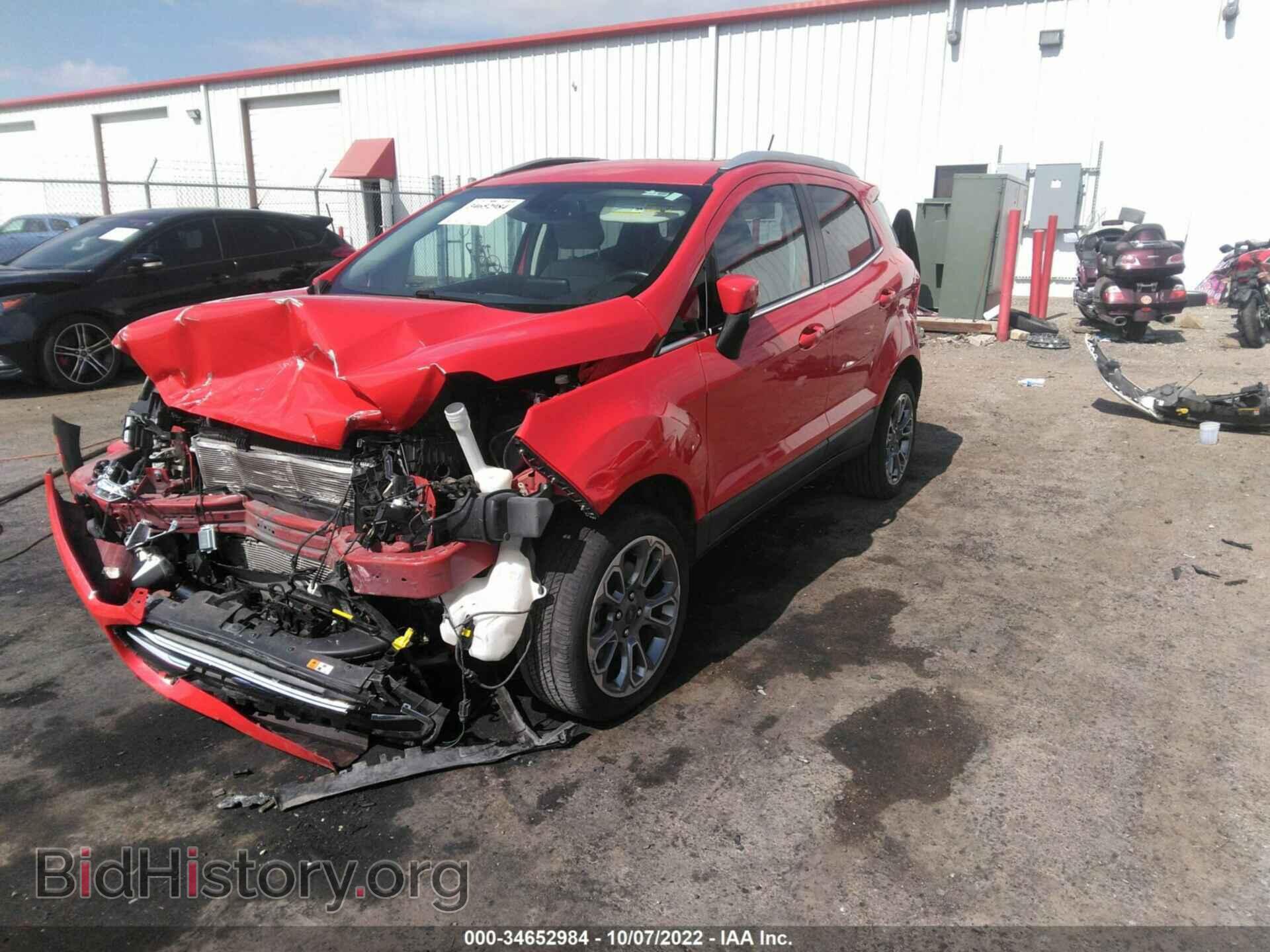 2020 FORD ECOSPORT - VIN: MAJ6S3KL3LC363964 - Фото 2