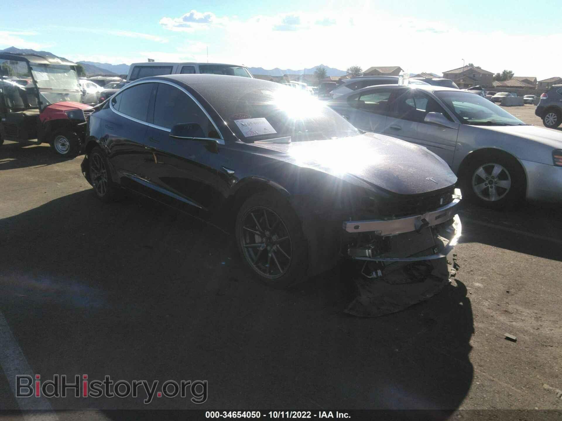 Photo 5YJ3E1EB7KF211036 - TESLA MODEL 3 2019