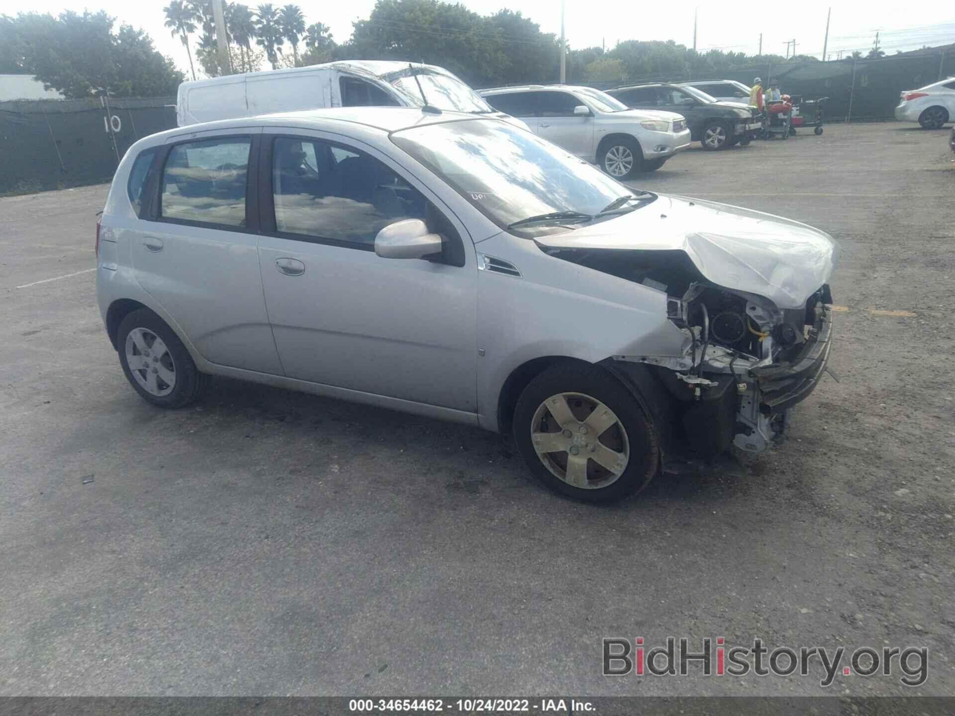 Photo KL1TD66E39B650991 - CHEVROLET AVEO 2009