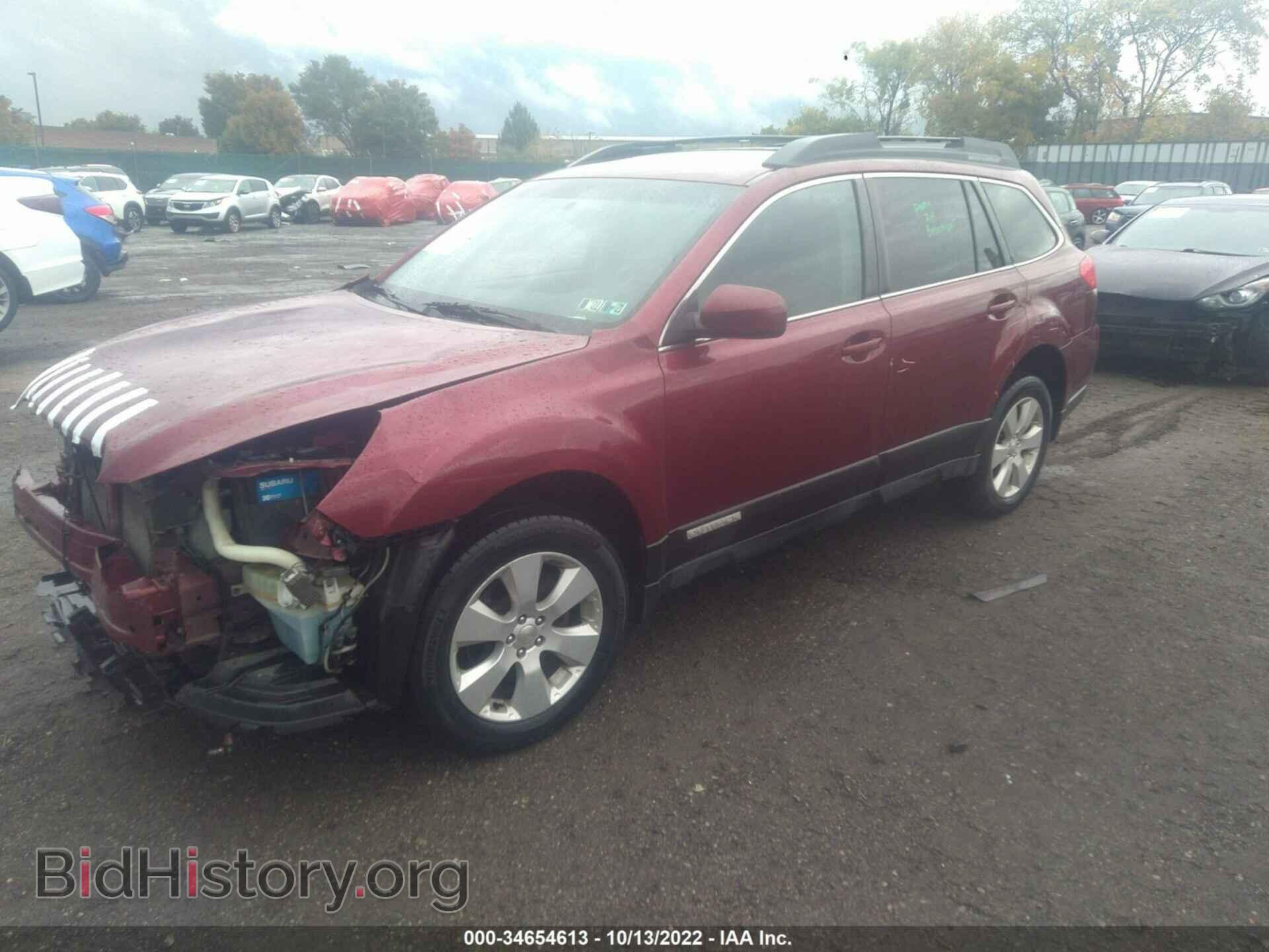 2011 SUBARU OUTBACK - VIN: 4S4BRBCC7B3335513 - Фото 2