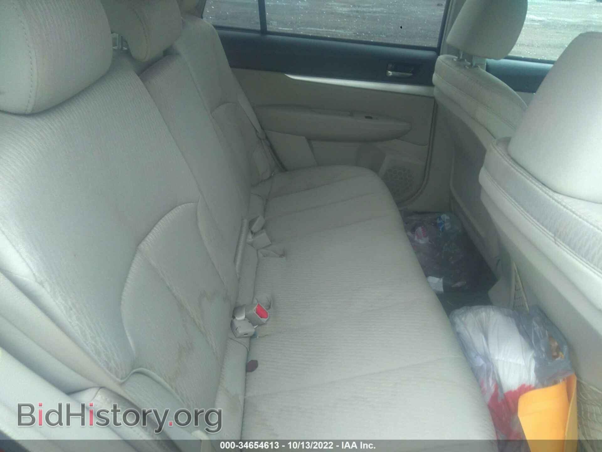 2011 SUBARU OUTBACK - VIN: 4S4BRBCC7B3335513 - Фото 8