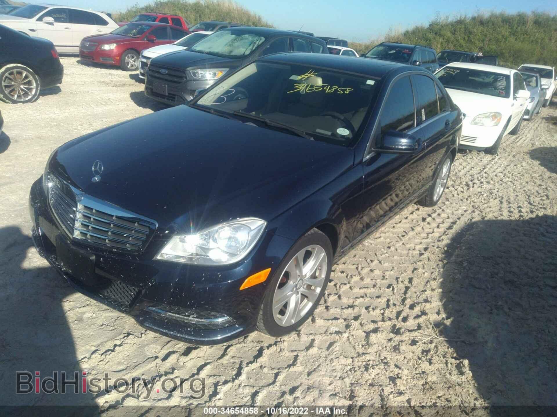 2012 MERCEDES-BENZ C-CLASS - VIN: WDDGF8BB0CA629563 - Фото 2