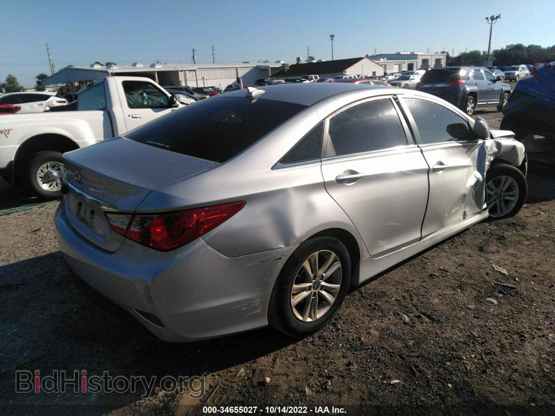 2014 HYUNDAI SONATA - VIN: 5NPEB4AC1EH900996 - Фото 4
