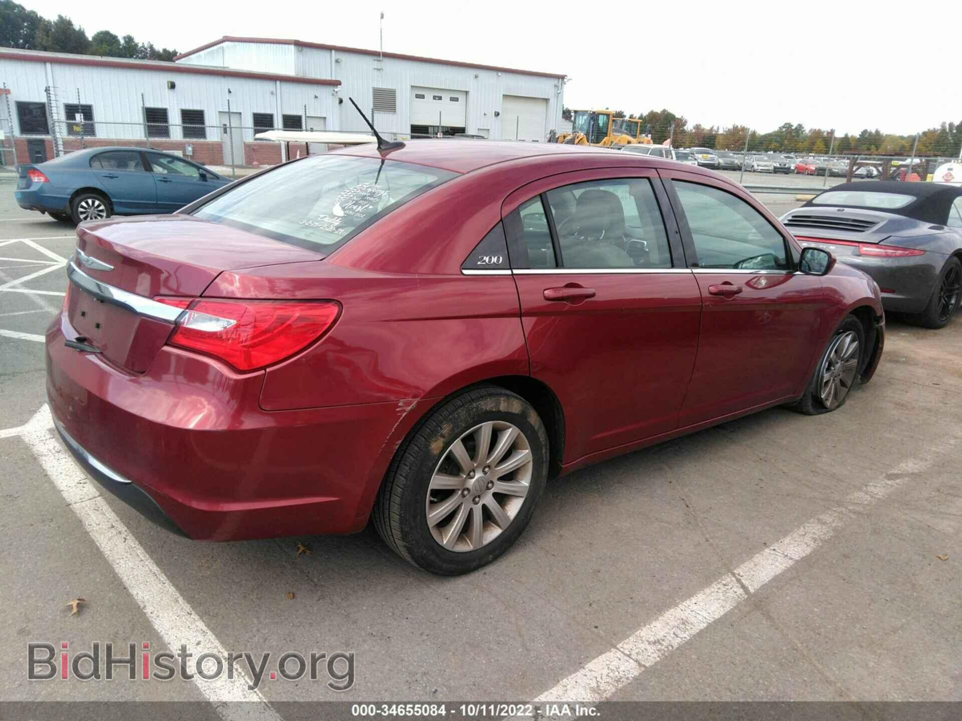 2012 CHRYSLER 200 - VIN: 1C3CCBBB4CN230019 - Фото 4
